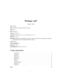 Package `asd`