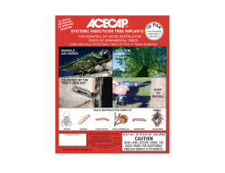 CAUTION - Tree Care Products