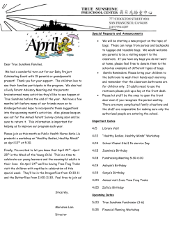 348.55 KB - 4/5/2017 - True Sunshine Preschool Center