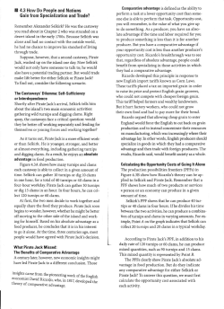 I 4.3 How Do People and Nations Gain fiom Specialization and Trade?