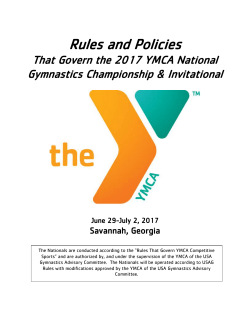 2010 YMCA National Gymnastics Championship