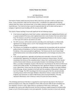 File - Victoria Theater Arts Initiative