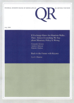 If Exchange Rates Are Random Walks, Then Almost Everything We