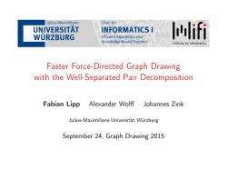 Faster Force-Directed Graph Drawing with the Well