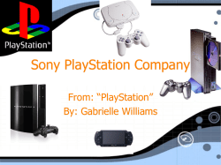 Sony PlayStation Company