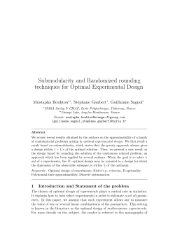 Submodularity and Randomized rounding techniques for Optimal