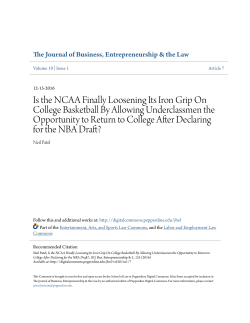 Is the NCAA Finally Loosening Its Iron Grip On College Basketball