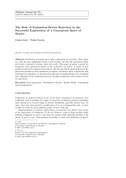 The Role of Evaluation-Driven Rejection in the Successful