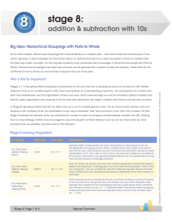 Stage 8 - Symphony Math