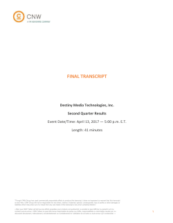 Corporate participants