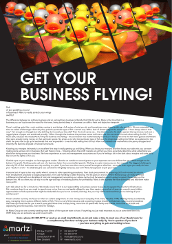 get your business flying!