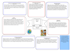 Communication and Language (Prime Area) Children will follow