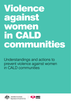 Understandings and actions to prevent violence