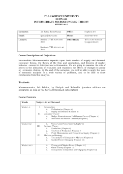 st. lawrence university econ 251 intermediate microeconomic theory