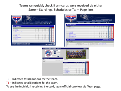 Teams can quickly check if any cards were received via Score