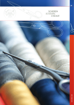 SCHEREN SCISSORS CISEAUX
