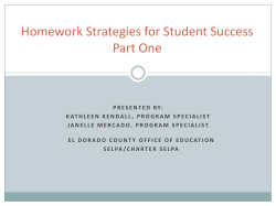 Homework Strategies for Student Success