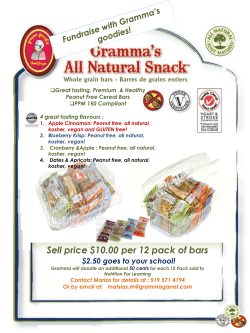 Sell price $10.00 per 12 pack of bars