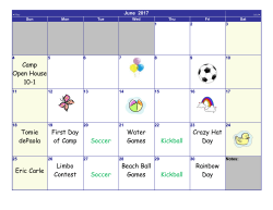 June 2017 Printable Calendar
