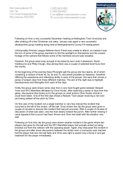 Following on from a very successful December meeting at