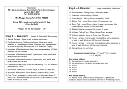 Lesmahagow-Show-Schedule-Horse-Pony