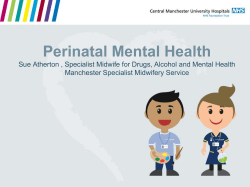 Perinatal Mental Health