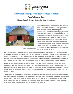 Ryan`s Round Barn - Landmarks Illinois