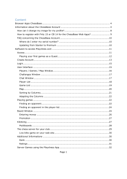 Content - ChessBase