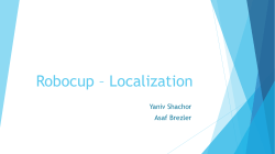 Robocup * Localization