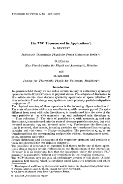 The TCP Theorem and its Applications