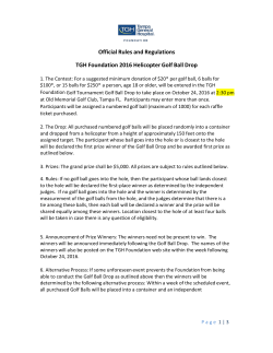 Official Rules and Regulations