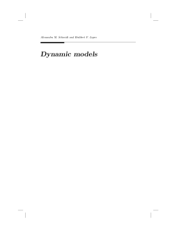 Dynamic models - Hedibert Freitas Lopes