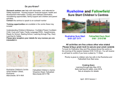 Rusholme Children`s Centre