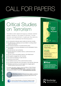 CALL FOR PAPERS