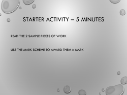 Conclusions - Departments