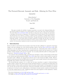 The Forward-Discount Anomaly and Risk