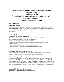 BY-Laws: Article I: Board of Directors