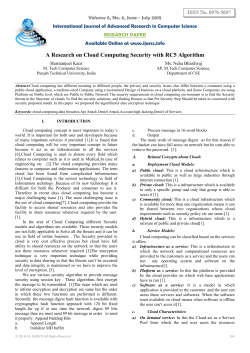 A Research on Cloud Computing Security with RC5 Algorithm