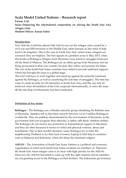 Scala Model United Nations &ndash; Research report