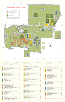 Campus Map - Rensselaer Polytechnic Institute