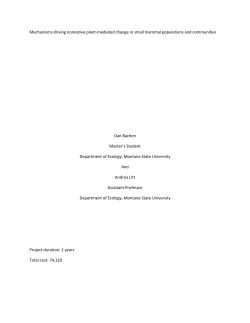 Mechanisms driving nonnative plant