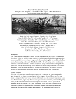 Project 4 - Canvas by Instructure