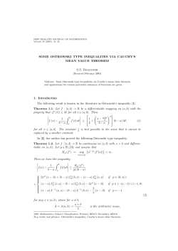 Some Ostrowski type inequalites via Cauchy`s mean value theorem