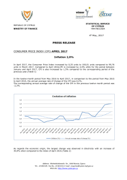 consumer price index (cpi):april 2017