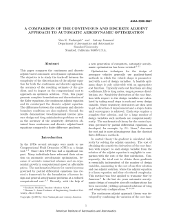 A COMPARISON OF THE CONTINUOUS AND DISCRETE ADJOINT