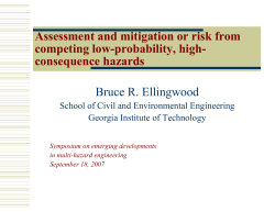 Assessment and mitigation or risk from competing low
