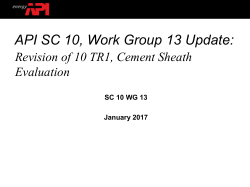 WG 10TR1 - My Committees