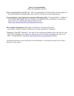 Intro Consequentialism notes (MS Word)