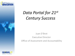 DP-21 and Using Growth Model to Measure Student Achievement