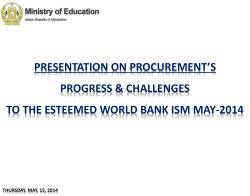 Procurement Presentation